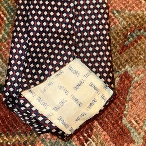 Dunhill silk tie